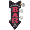 Vintage Bar Mini LED Marquee Arrow Sign (12” x 5.25”)